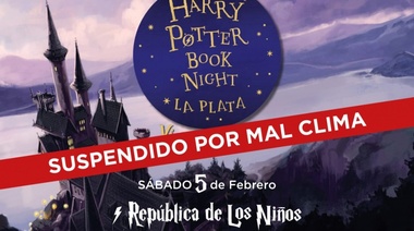 Por las inclemencias climáticas, se suspendió el Harry Potter Book Night en La Repu