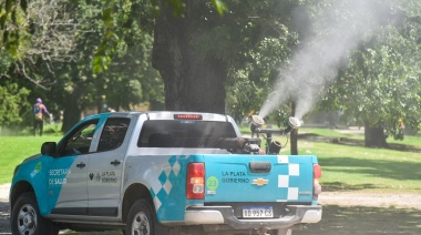Encaran tareas de fumigación y prevención del dengue en el casco, Tolosa y Los Hornos